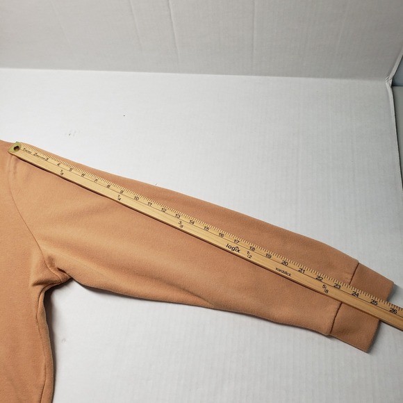 PINK Victoria's Secret Full Zip Hoodie Sweatshirt Womens XXL Brown Comfy Lounge - Picture 8 of 16